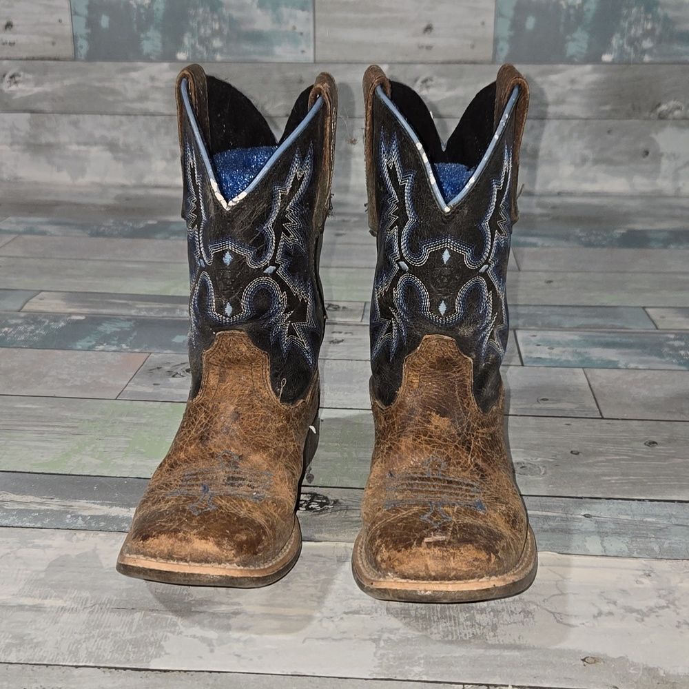 Ariat Square atoe Cowboy Boots sz 12.5